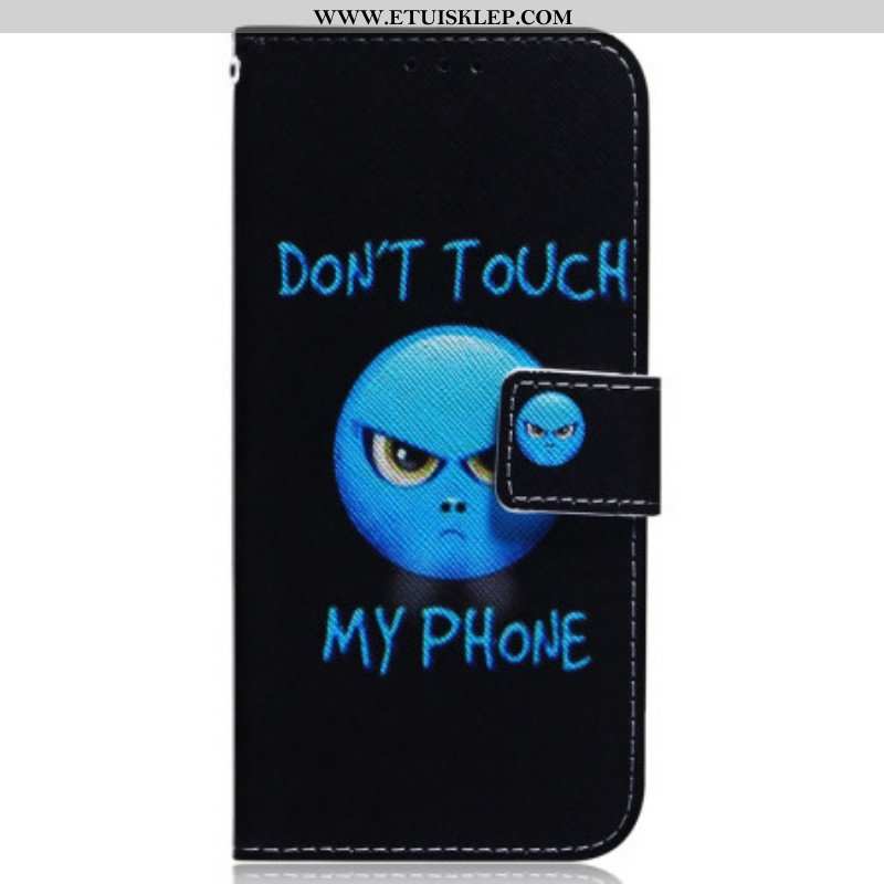 Etui Folio do Realme GT Neo 3 Nie Dotykaj